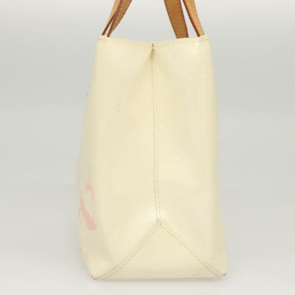 LOUIS VUITTON Monogram Vernis Reade PM Hand Bag Perle M91336 - Picture 4 of 16